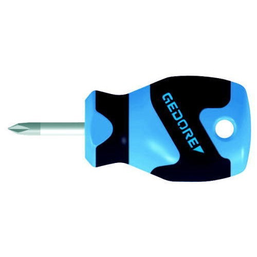 Destornillador corto Pozidriv PZ GEDORE con mango Power-Grip