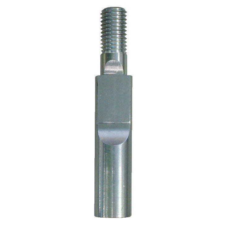 KL-0610-1501-2 - Extensión de tirante: Vástago metálico cilíndrico con extremo roscado y ranura lateral