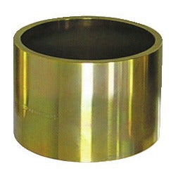 KL-0039-1674 - Manguito de presión/soporte corto Ø74/Ø66: Anillo cilíndrico metálico hueco de color dorado