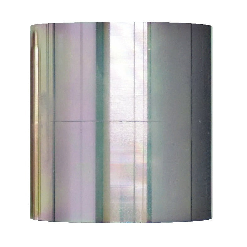KL-1039-7110 - Manguito de presión/soporte largo Ø110/Ø102: Cilindro metálico pulido con superficie reflectante