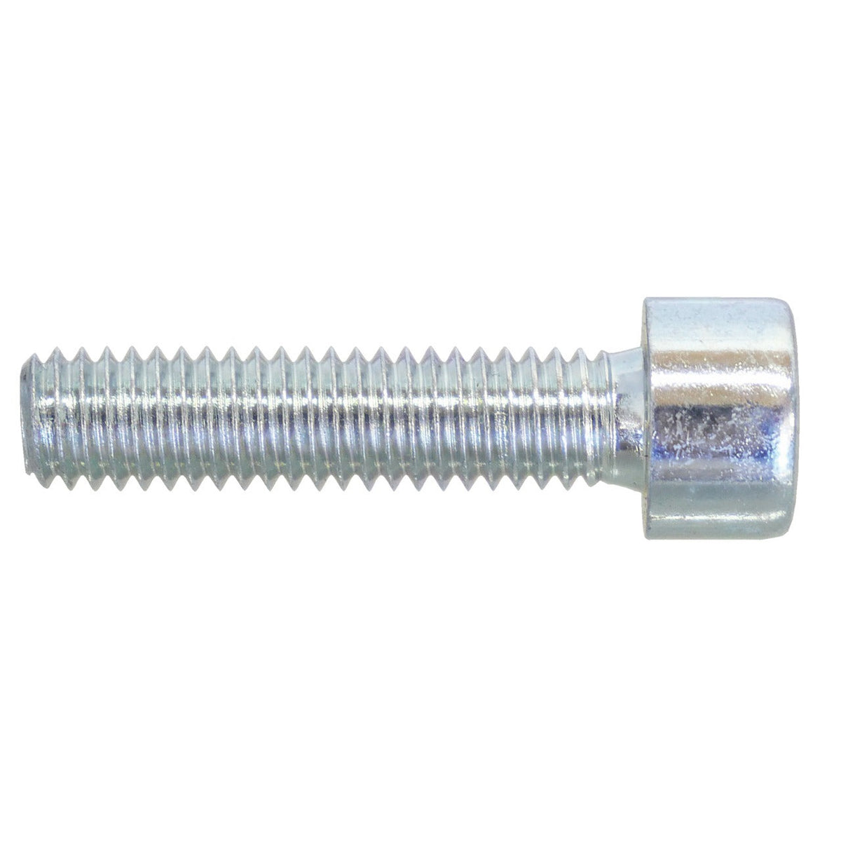 KL-0055-0012 - Tornillo cilíndrico M6 x 25: Tornillo cilíndrico de rosca completa con hexágono interior, acabado zincado