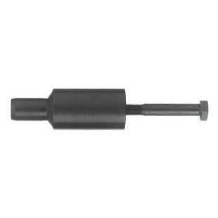 KL-0500-15 - Mandril de centrado de embrague Ø26,5 mm: Mandril cilíndrico metálico con tornillo pasante y punta cónica