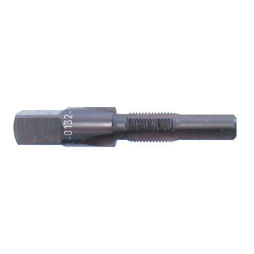 KL-0132-5303 - Macho especial para insertos roscados M8x1: Macho roscado con vástago hexagonal y punta guía cilíndrica