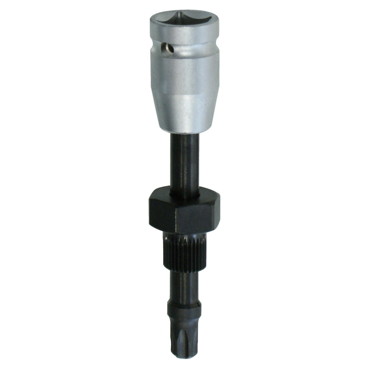 KL-0284-40 - Llave combinada del alternador T50: Vástago metálico con casquillo hexagonal y punta estriada tipo Torx