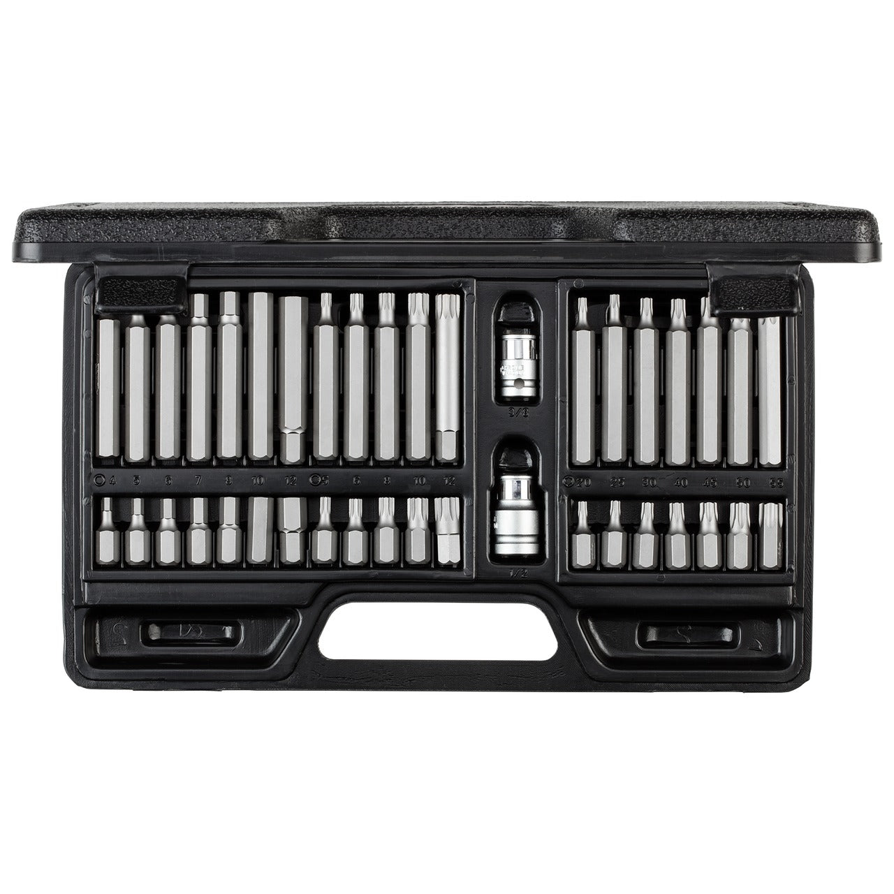 GEDORE red R35003040 - Coffret de douilles à embouts de 10 mm TX+XZN+hexagonales, 40 pièces