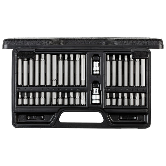 GEDORE red R35003040 - Coffret de douilles à embouts de 10 mm TX+XZN+hexagonales, 40 pièces
