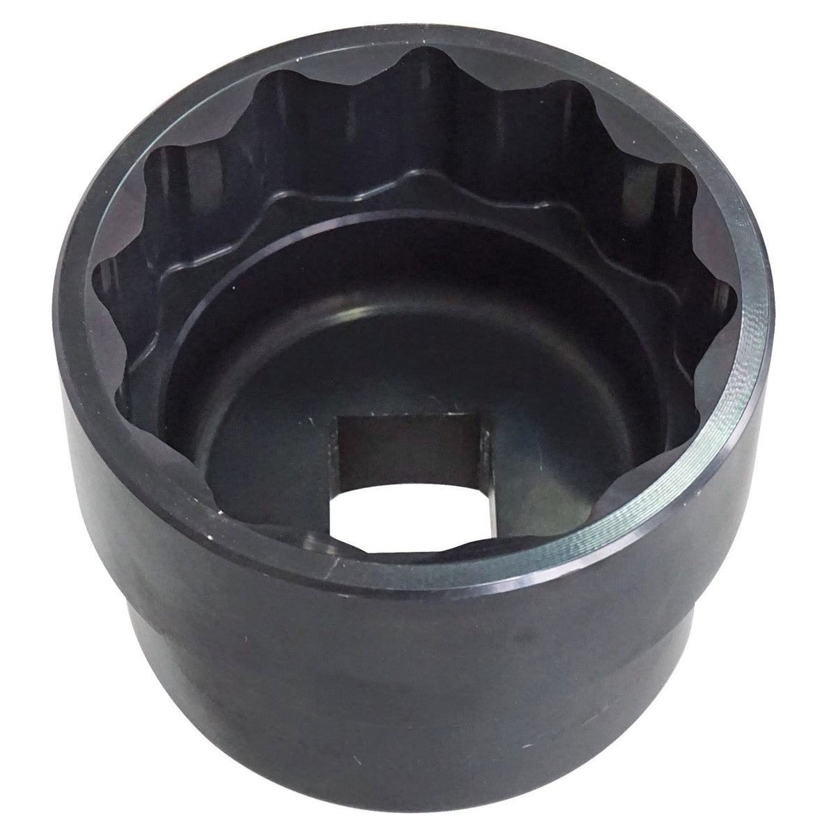 KL-1023-4080 - Llave de vaso para tuerca de eje, 80 mm (waf): Vaso de gran diámetro con perfil dentado interior