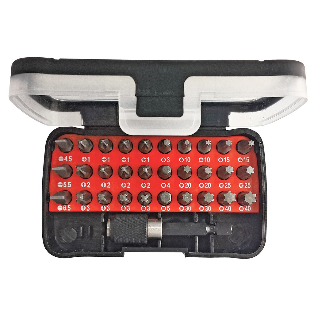 GEDORE red R33005031 - Jeu de 32 embouts 1/4" SL+PH+PZ+TX+hexagonal