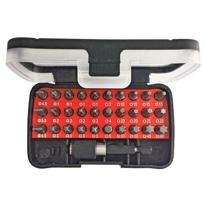 GEDORE red R33005031 - Jeu de 32 embouts 1/4" SL+PH+PZ+TX+hexagonal