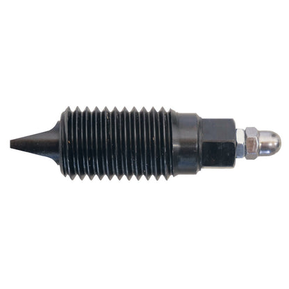KL-0104-2122 A - Tornillo de presión con cuña No. 2: Tornillo roscado de acero negro con punta cónica y extremo