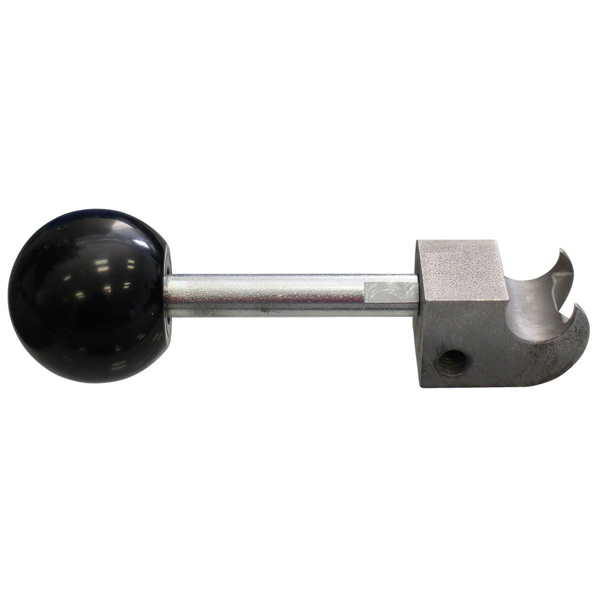 KL-0124-59 - Herramienta de liberación para abrazadera Henn: Herramienta con pomo esférico negro, vástago metálico