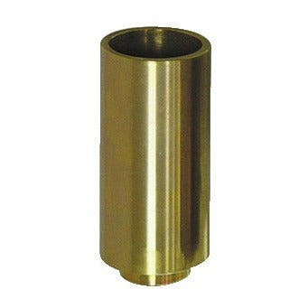 KL-0039-1746 - Manguito de presión/soporte largo Ø46/Ø38: Manguito cilíndrico metálico hueco con base escalonada