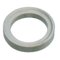 KL-0039-1286 - Anillo de presión Ø86: Anillo circular de plástico blanco con perfil biselado