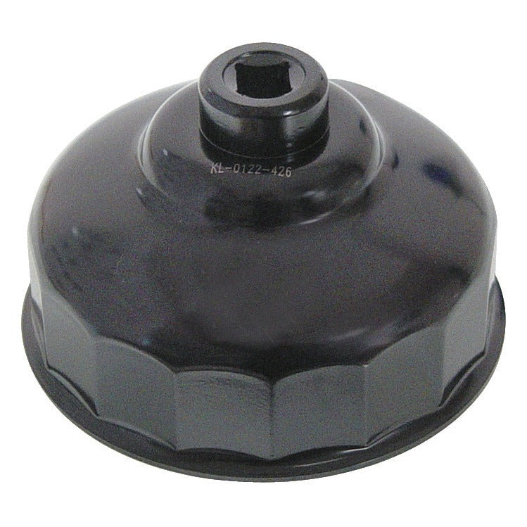 KL-0122-426 - Llave para filtro de aceite SW86 16 caras reforzada: Vaso acampanado con cuadradillo hembra