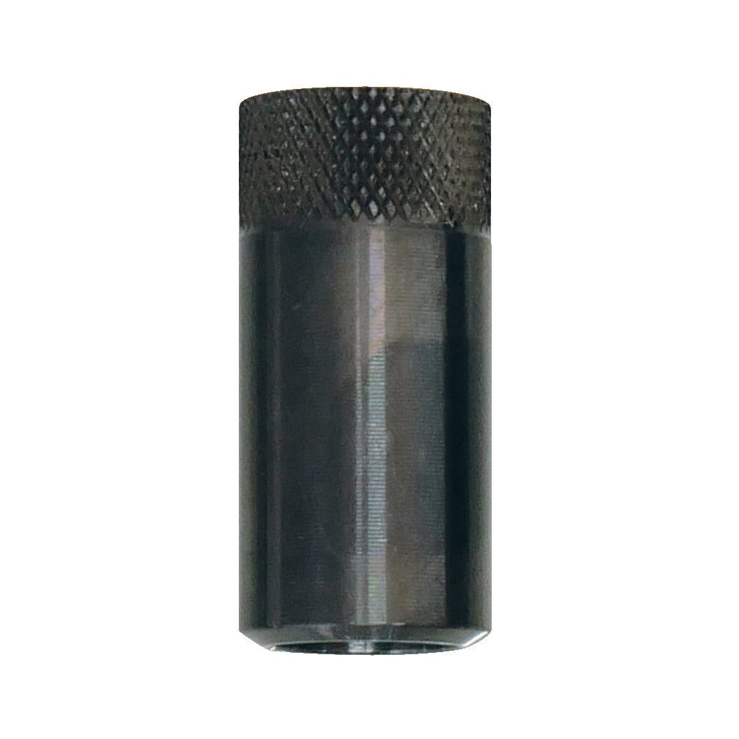 KL-0283-7003 - Casquillo guía Ø13: Casquillo cilíndrico metálico con moleteado en el extremo superior