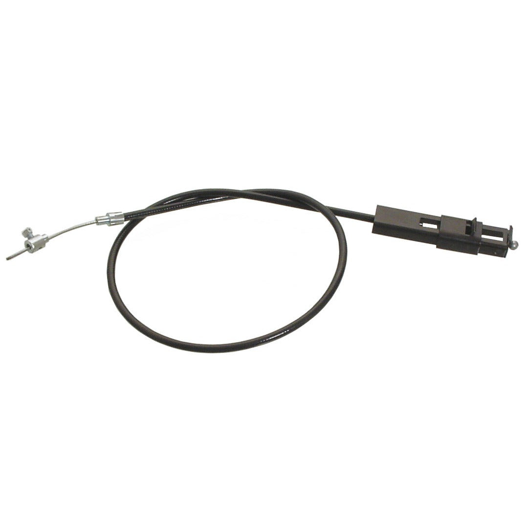 KL-0121-2501 - Cable Bowden de repuesto: Cable Bowden enrollado con funda negra y terminal metálico en un extremo