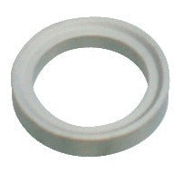 KL-0039-1285 - Anillo de presión Ø85: Anillo de plástico blanco con sección biselada
