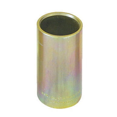 KL-0039-1822 - Manguito de presión/soporte: Manguito cilíndrico metálico con acabado dorado iridiscente
