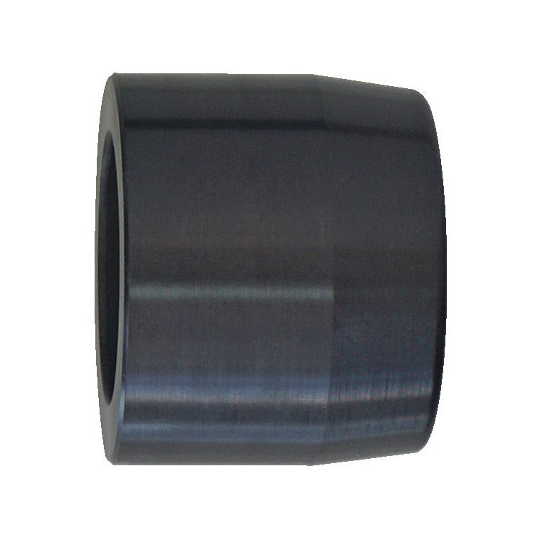KL-0282-533 A - Sello del eje del anillo de presión: Pieza cilíndrica metálica hueca de color negro con acabado mate