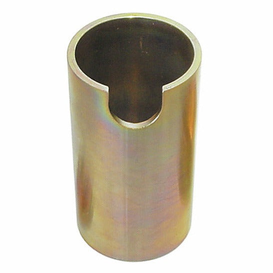 KL-1010-1001 - Manguito de soporte largo Ø70 mm: Manguito cilíndrico metálico hueco con corte lateral en bisel