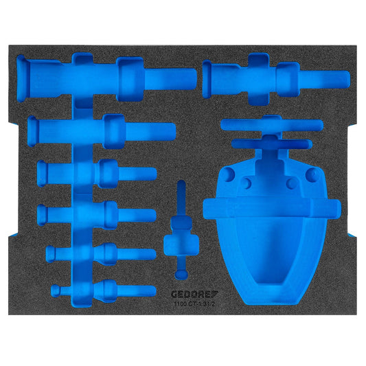GEDORE EI-1100 CT-1.31/2 - Vérifier le module d'outils vide.