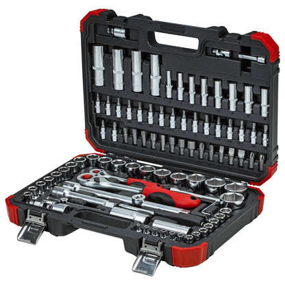 GEDORE red R46003094 - Jeu de douilles 1/4" et 1/2" en coffret avec 94 outils