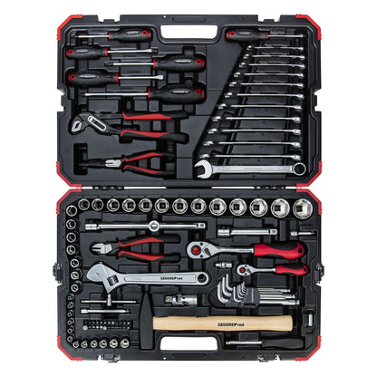 GEDORE red R46003100 - Coffre à outils avec assortiment de 100 outils