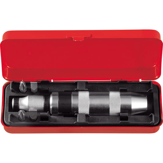 GEDORE red R38004006 - Clé à chocs 1/2" avec jeu de 4 embouts, 6 pièces