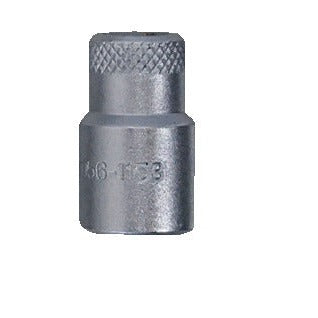 KL-0056-1153 - Inserto enchufable, 2 filos, 8 mm: Adaptador metálico cilíndrico con extremo moleteado y marca grabada