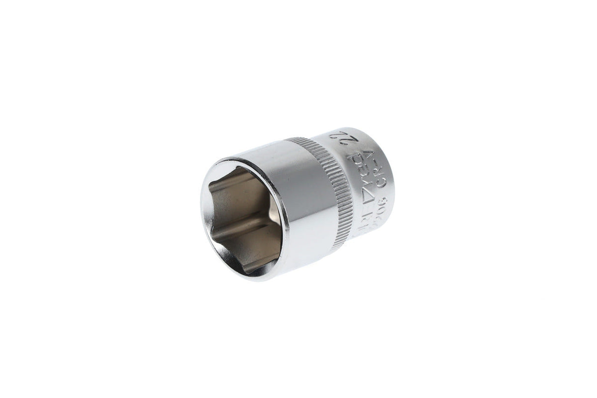 Vaso 1/2" hexagonal 22 mm 38 mm