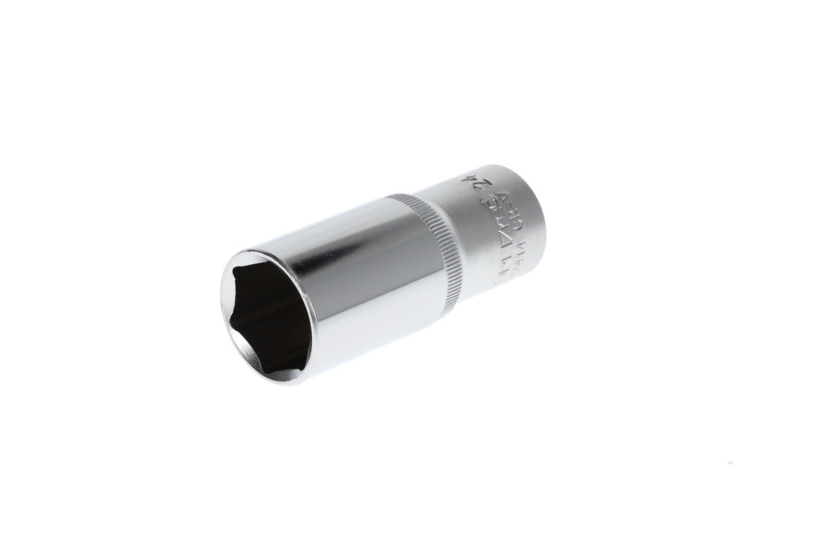 Vaso 1/2" hexagonal 24 mm 77 mm