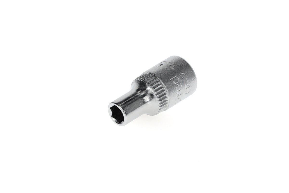 Vaso 1/4" hexagonal 4,5 mm 25 mm