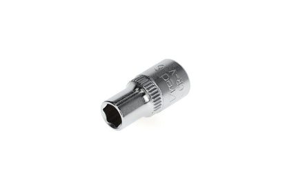 Vaso 1/4" hexagonal 6 mm 25 mm