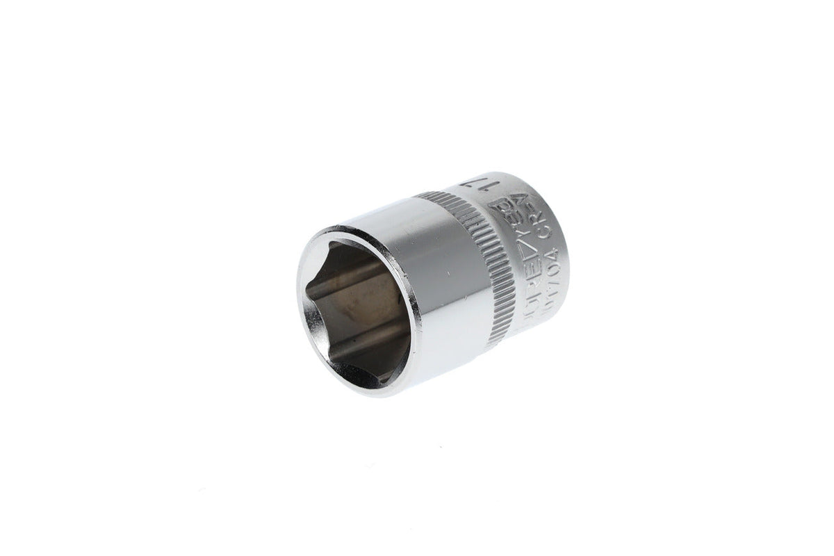Vaso 3/8" hexagonal 17 mm