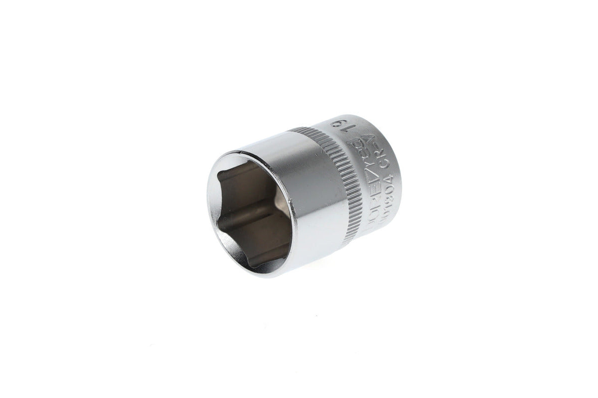 Vaso 3/8" hexagonal 19 mm