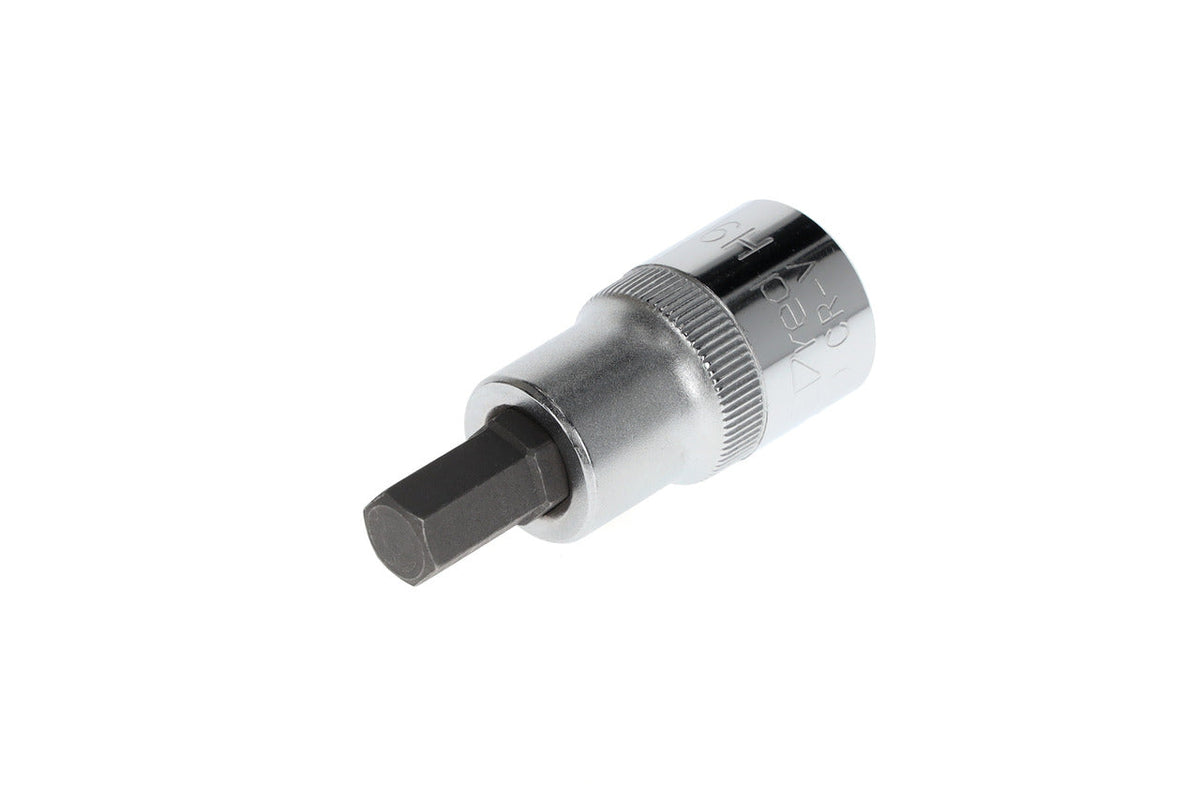 Vaso destornillador 1/2" hexagonal (Allen) 9 mm 55 mm