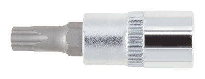 Vaso destornillador 1/4" Torx (TX) inviolable